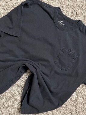 Nike Black On Black Pocket Shirt
